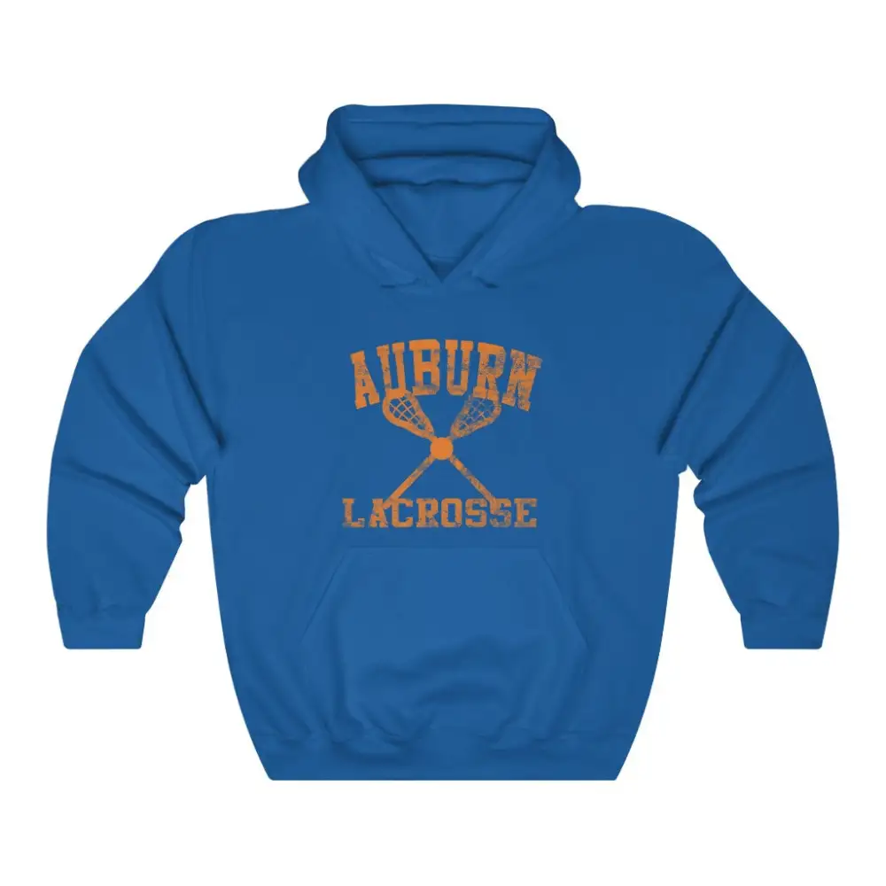 Vintage Lacrosse Graphic Pullover Hoodie