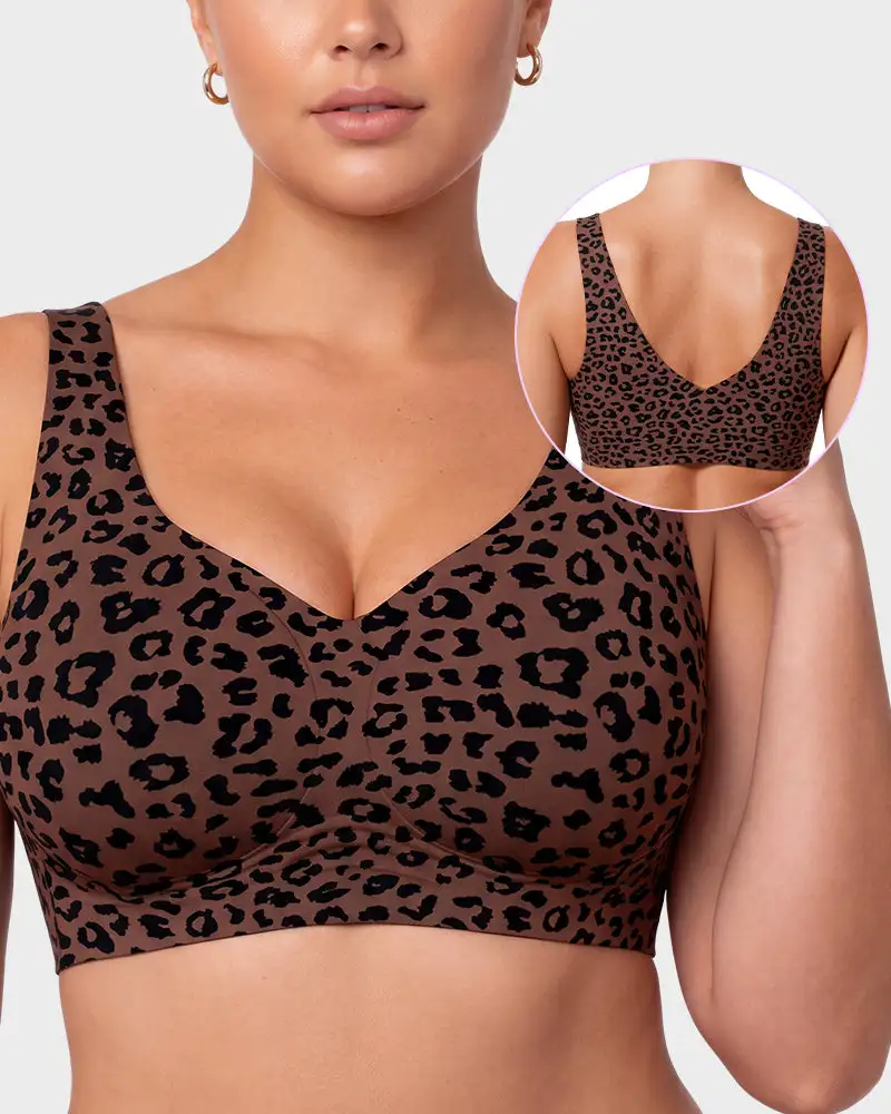 Seamless Wireless Full-Coverage Pullover Bra