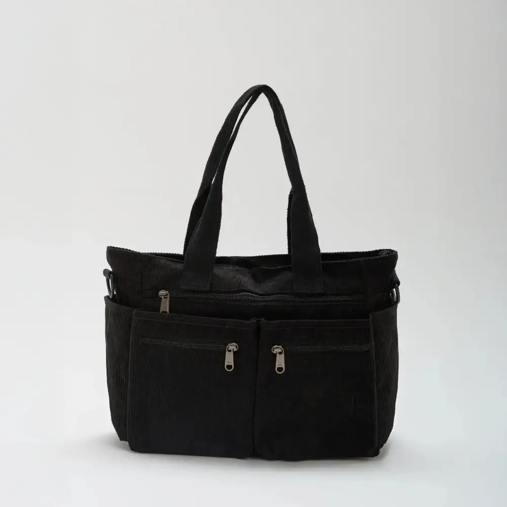 Open Top Crochet Crossbody Bag