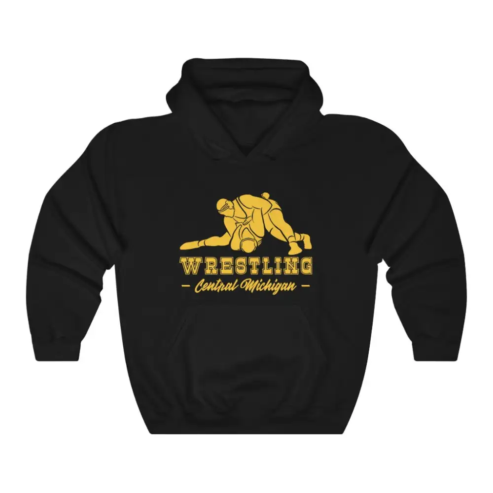 Everyday Bold Print Wrestling Graphic Pullover Hoodie