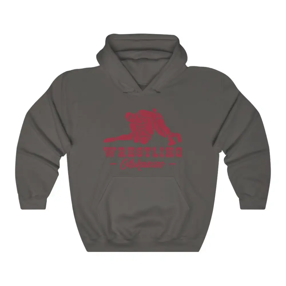 Everyday Sport Print Wrestling Graphic Pullover Hoodie