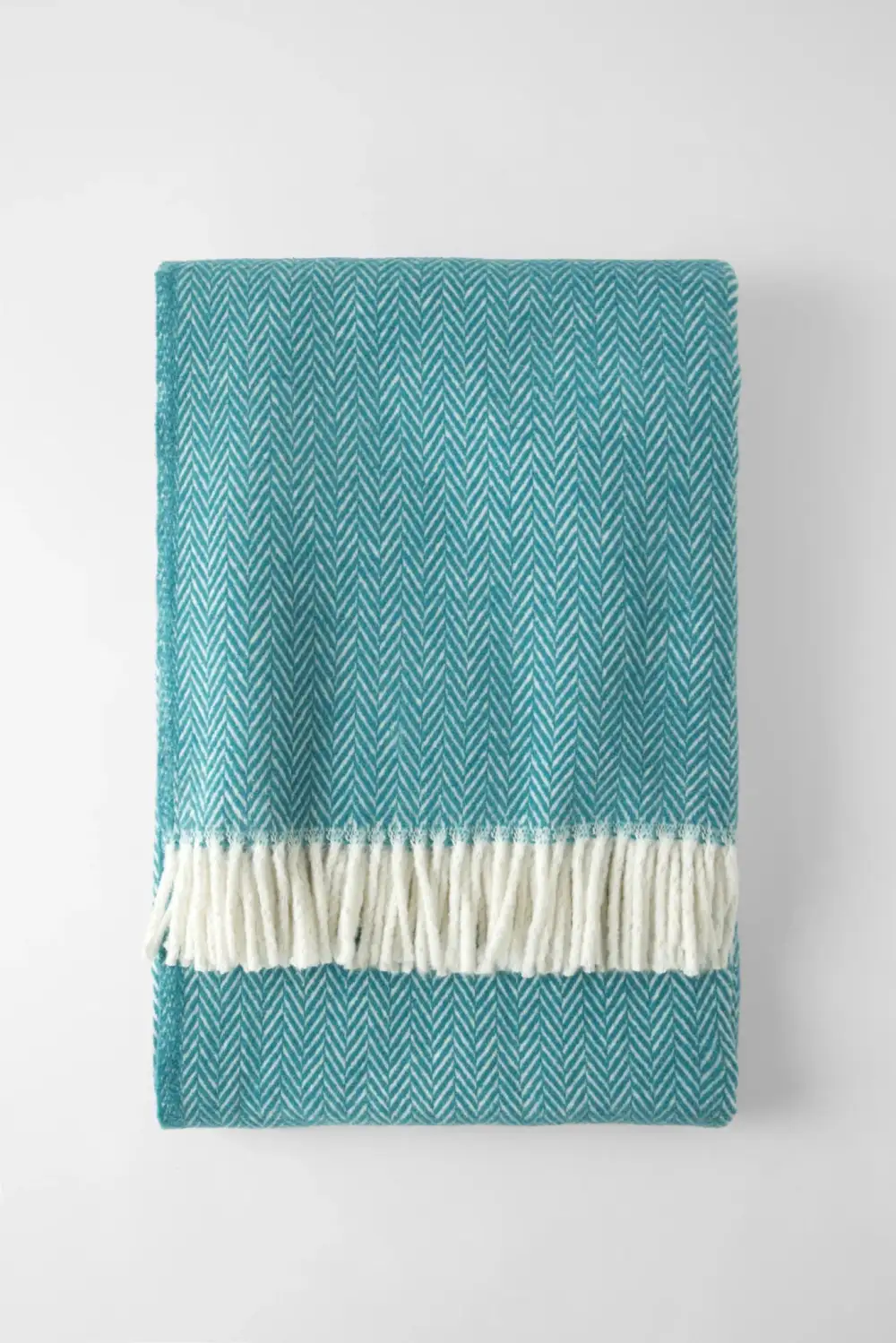 Textured Cotton Blend Throw