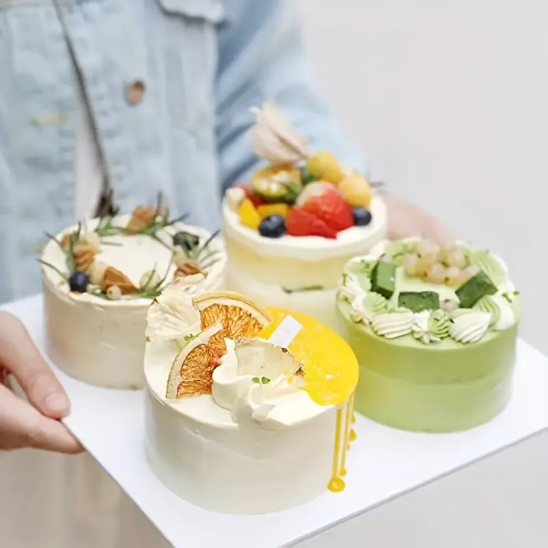 Reusable 4 Inch Round Silicone Cake Pans