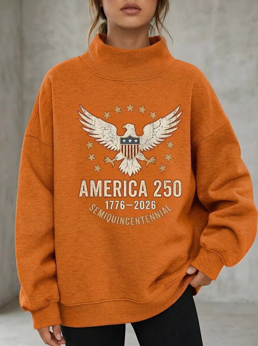Usa Patriotic Eagle Sweatshirt