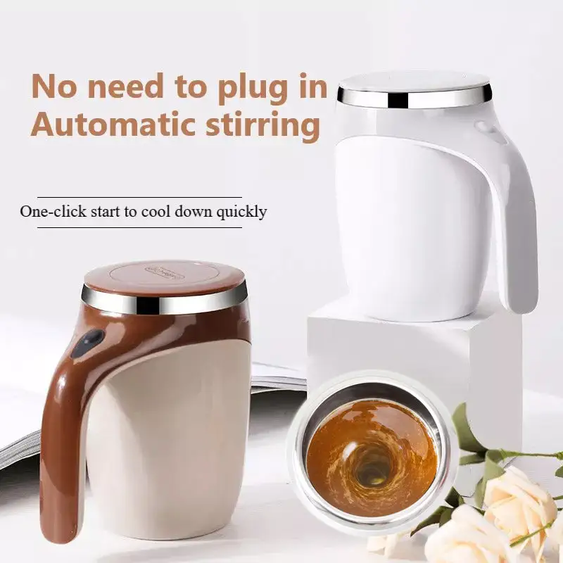 Rotating Rechargeable Coffee Cup