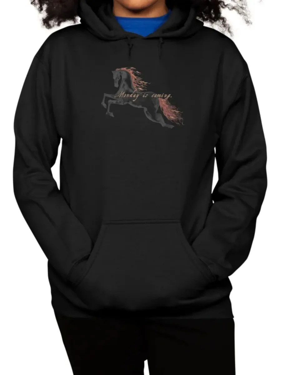 Vintage Running Horse Hoodie