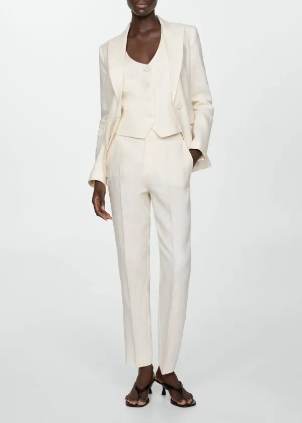 Linen Suit Trousers