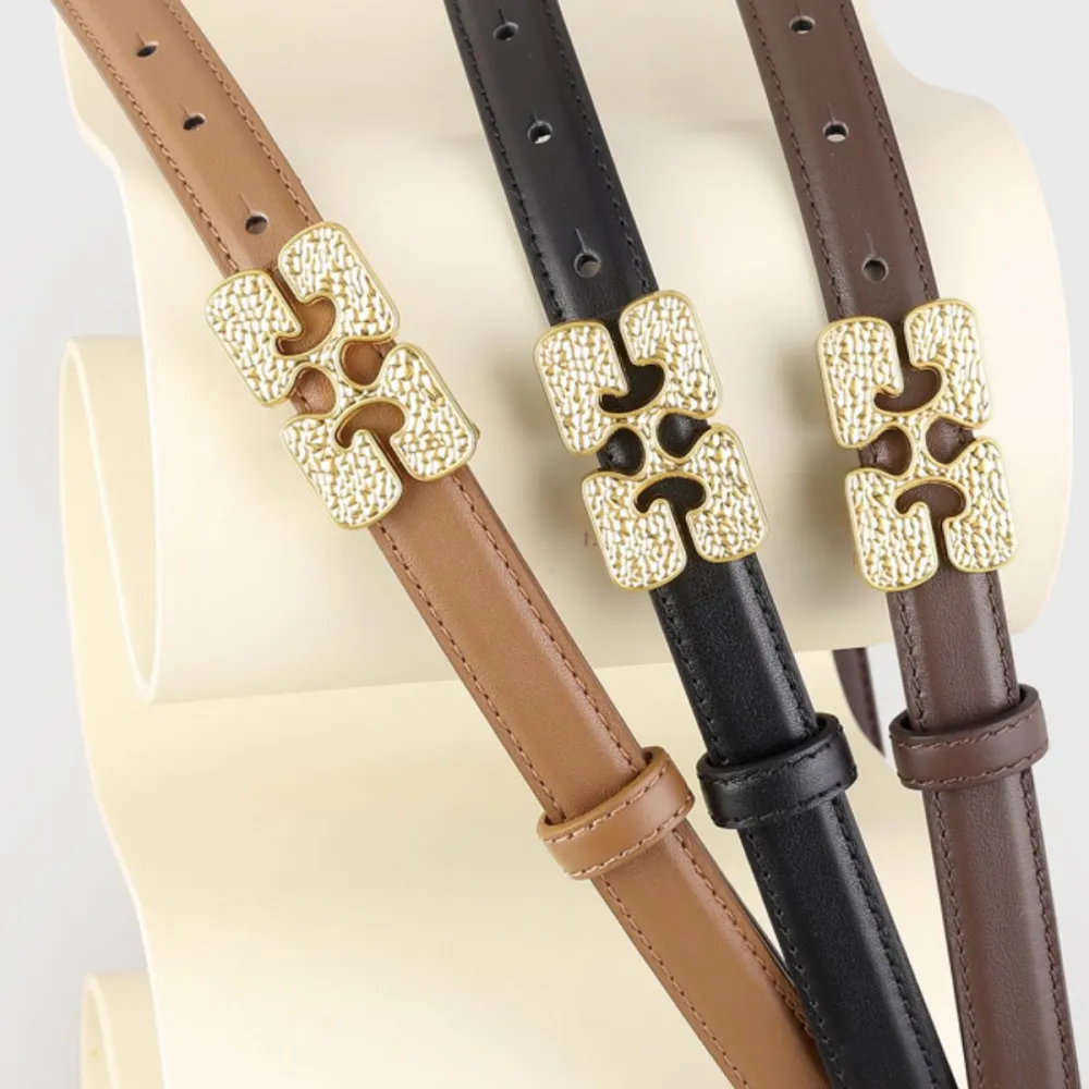 Timeless Statement Buckle Casual Belt