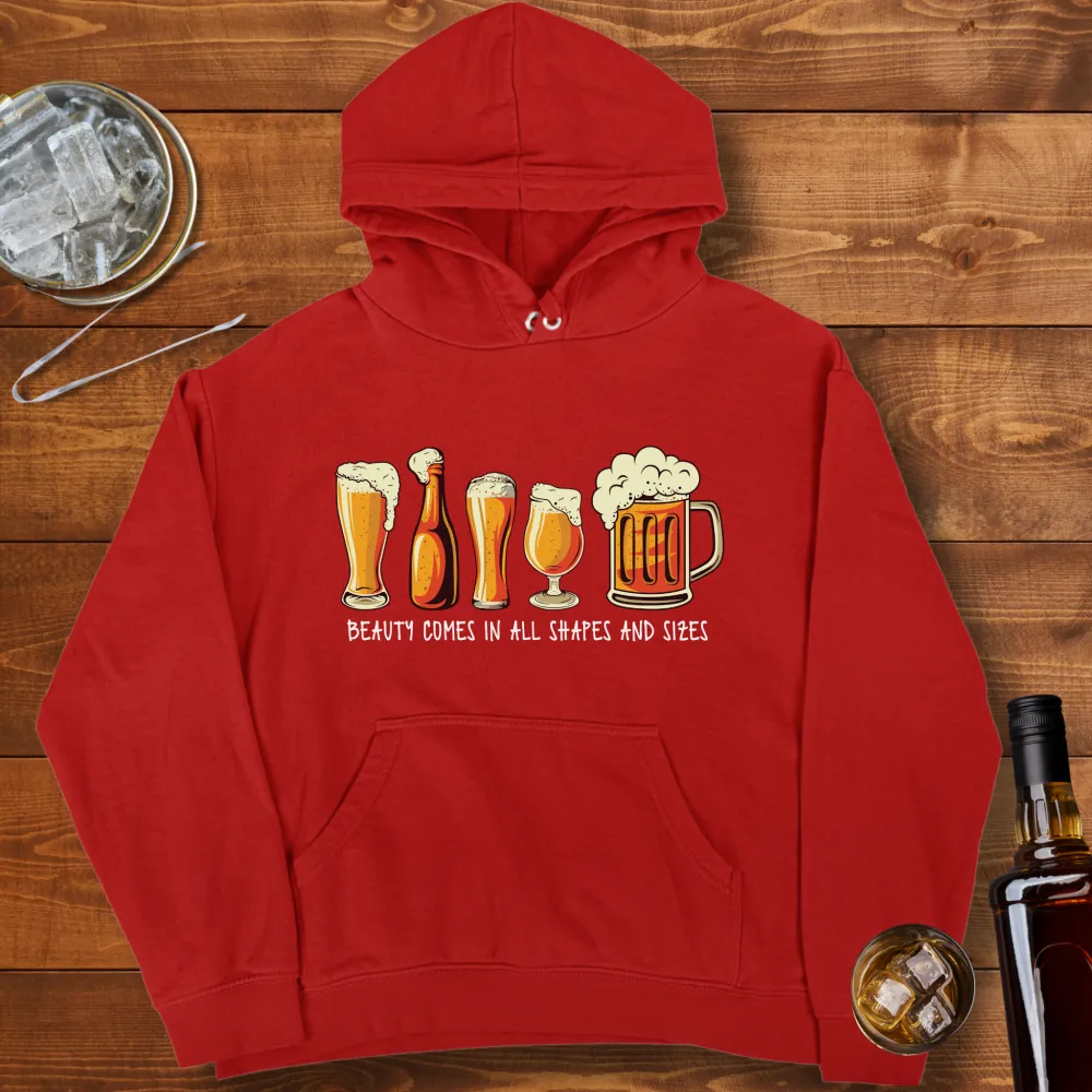 Spirited Beauty Graphic Pullover Hoodie