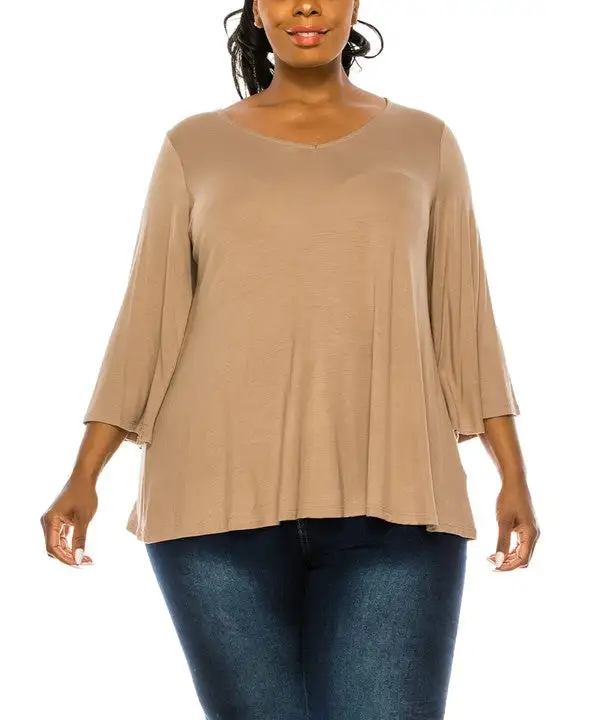 Bamboo Curvy Top