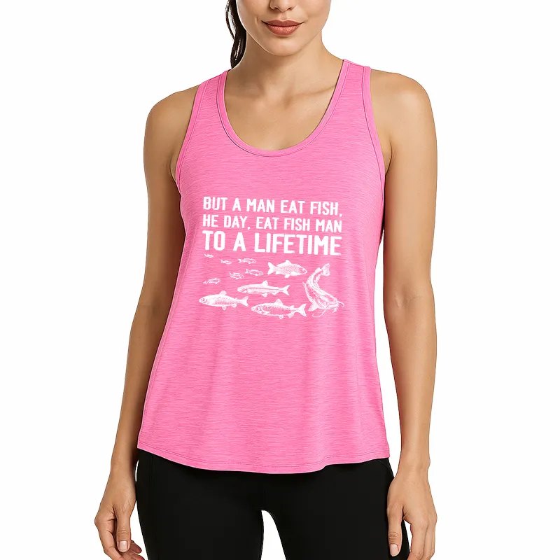 Funny Slogan Athletic Tank