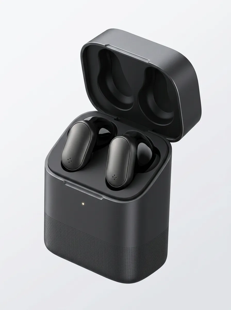 Space-Saving Minimalist Wireless Earbuds