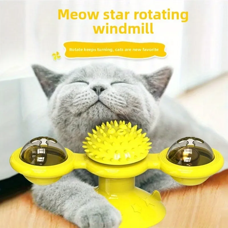 Interactive Cat Turntable Toy