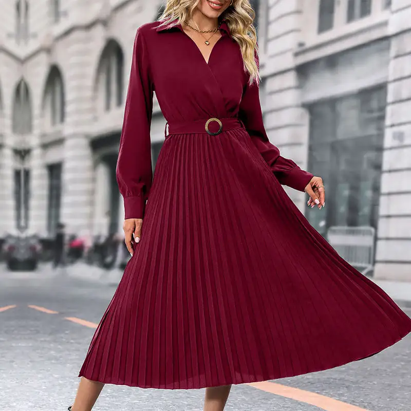 Women's Pleated Dress