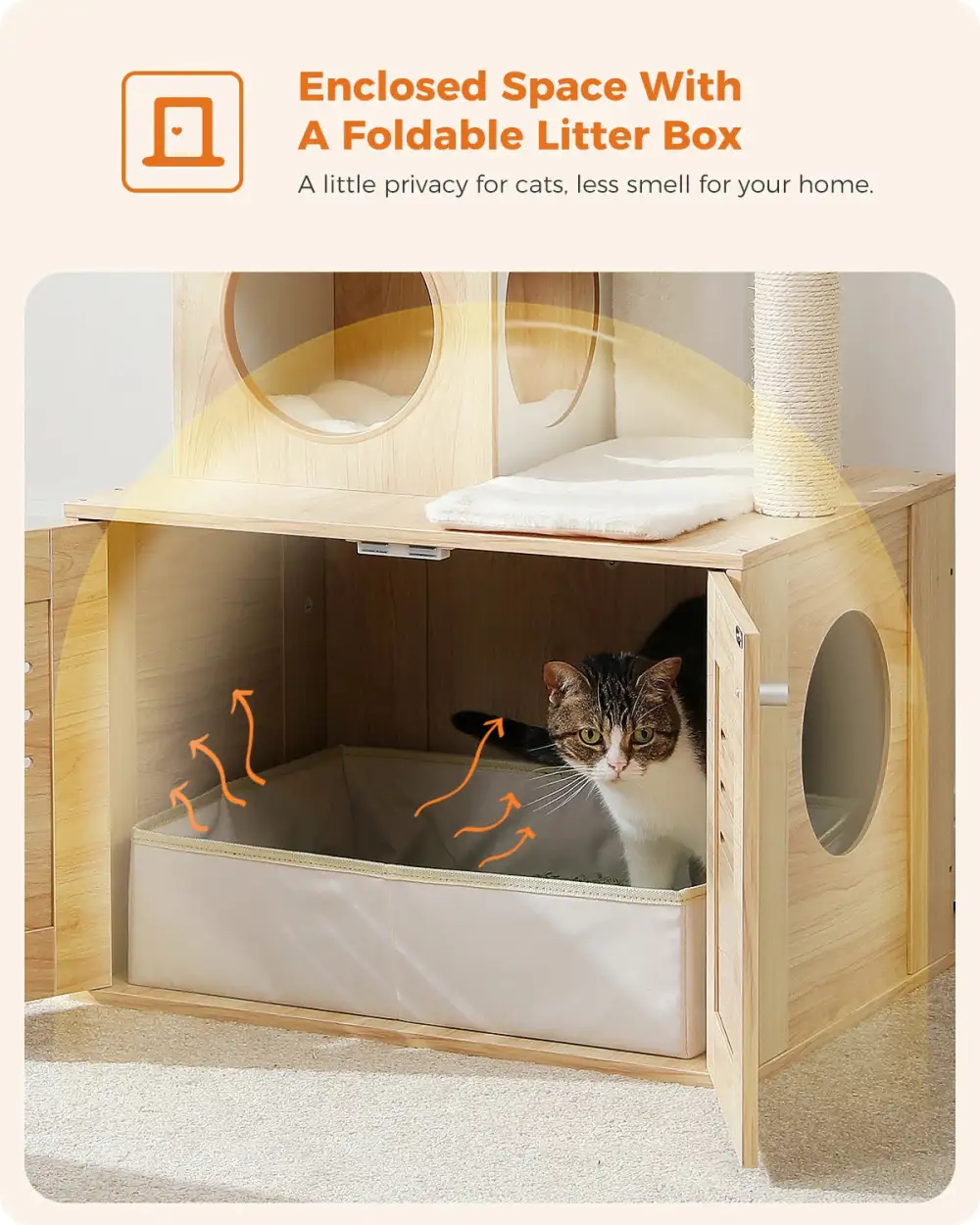 Cozy Feline Resting Structure Plush