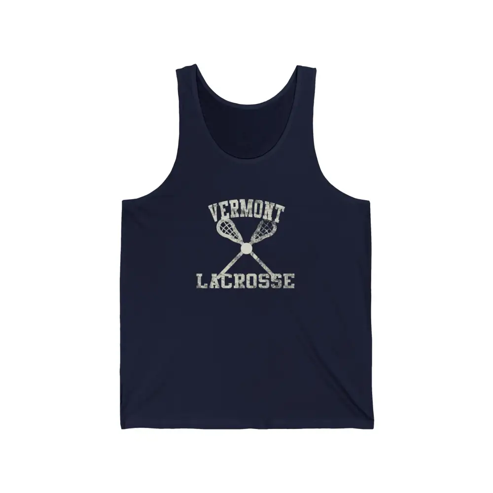 Lacrosse Stick Graphic Sleeveless Tank Top
