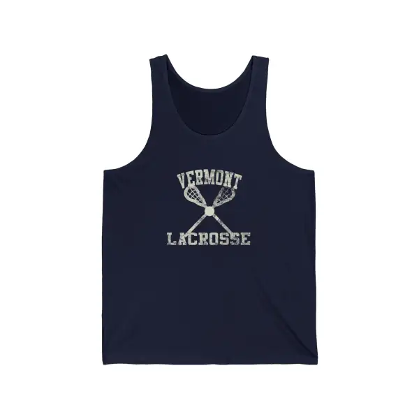 Lacrosse Stick Graphic Sleeveless Tank Top