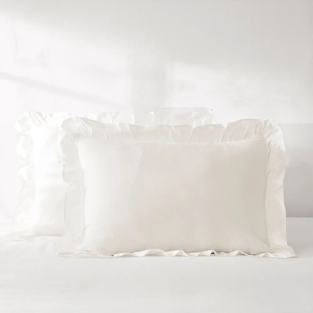 Ruffled Bohemian Comforter Bedding Set