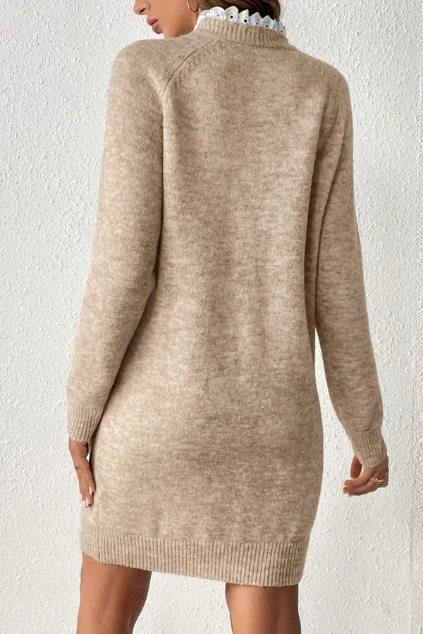 Soft Touch Lace Mini Dress
