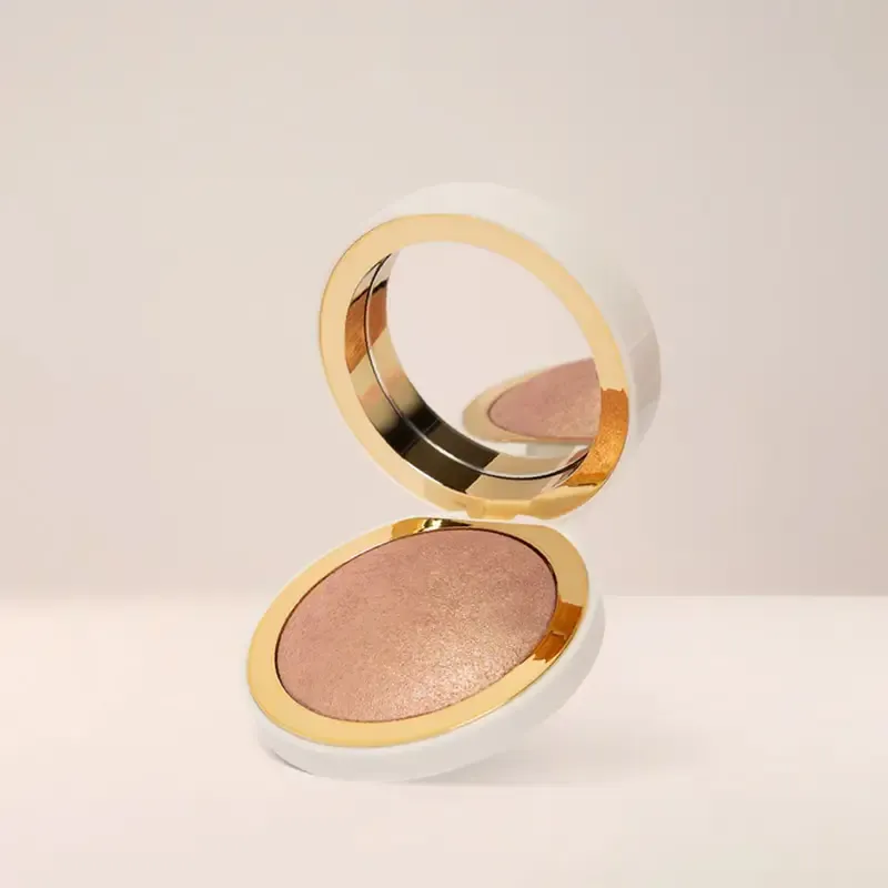 8 Color Cruelty Free Shimmer Highlighter Pressed Powder