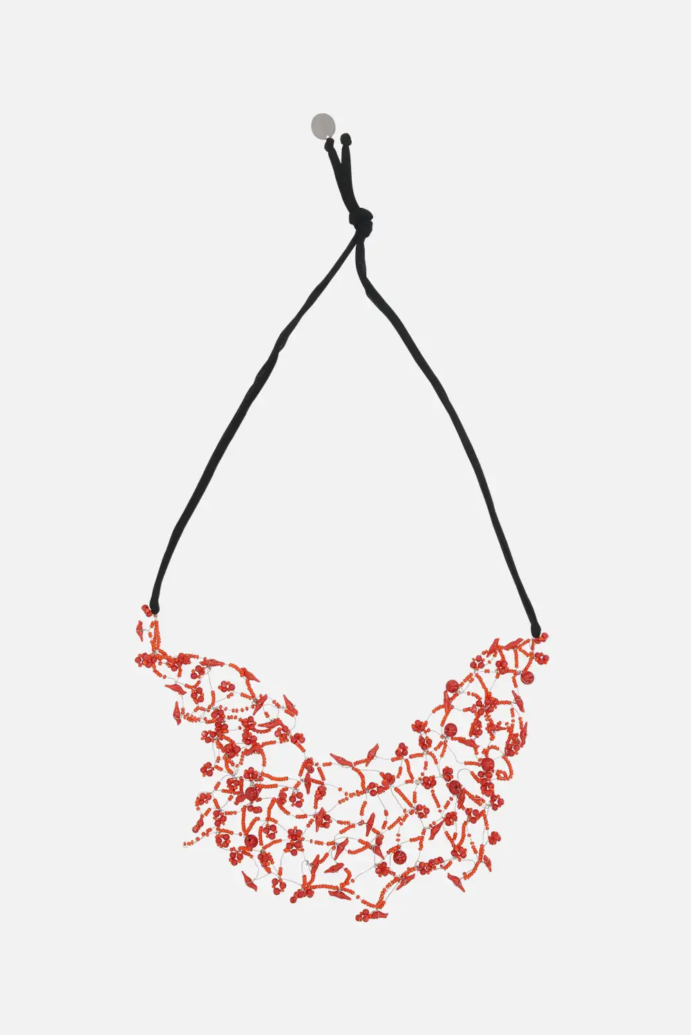 Classic Glass Detail Resin Detail Necklace