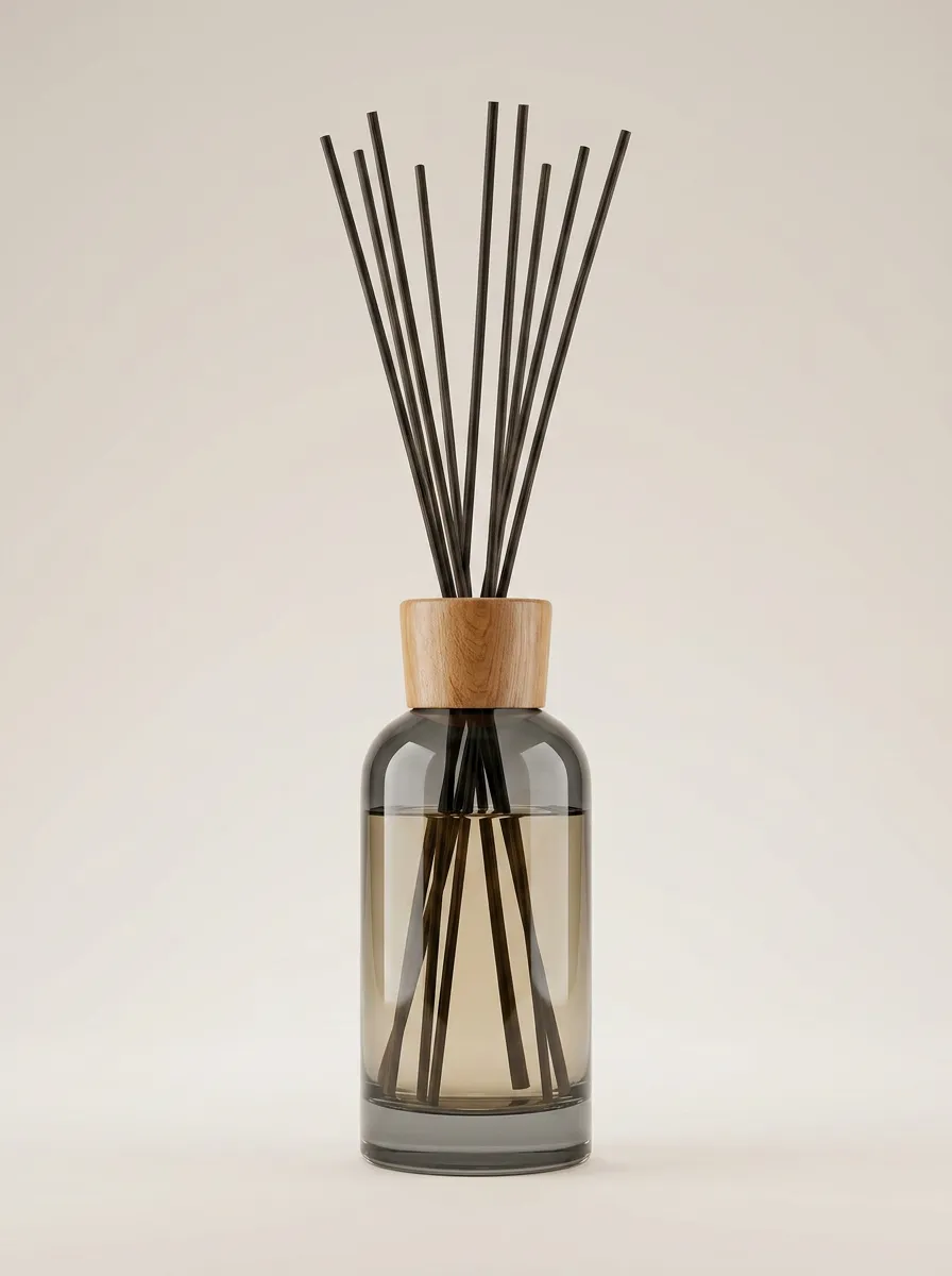 Home Fragrance Reed Diffuser Set Clean Glass Bottle