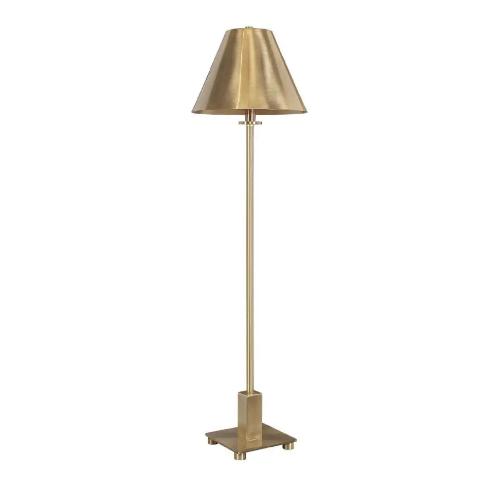 Metal Empire Shade Buffet Lamp