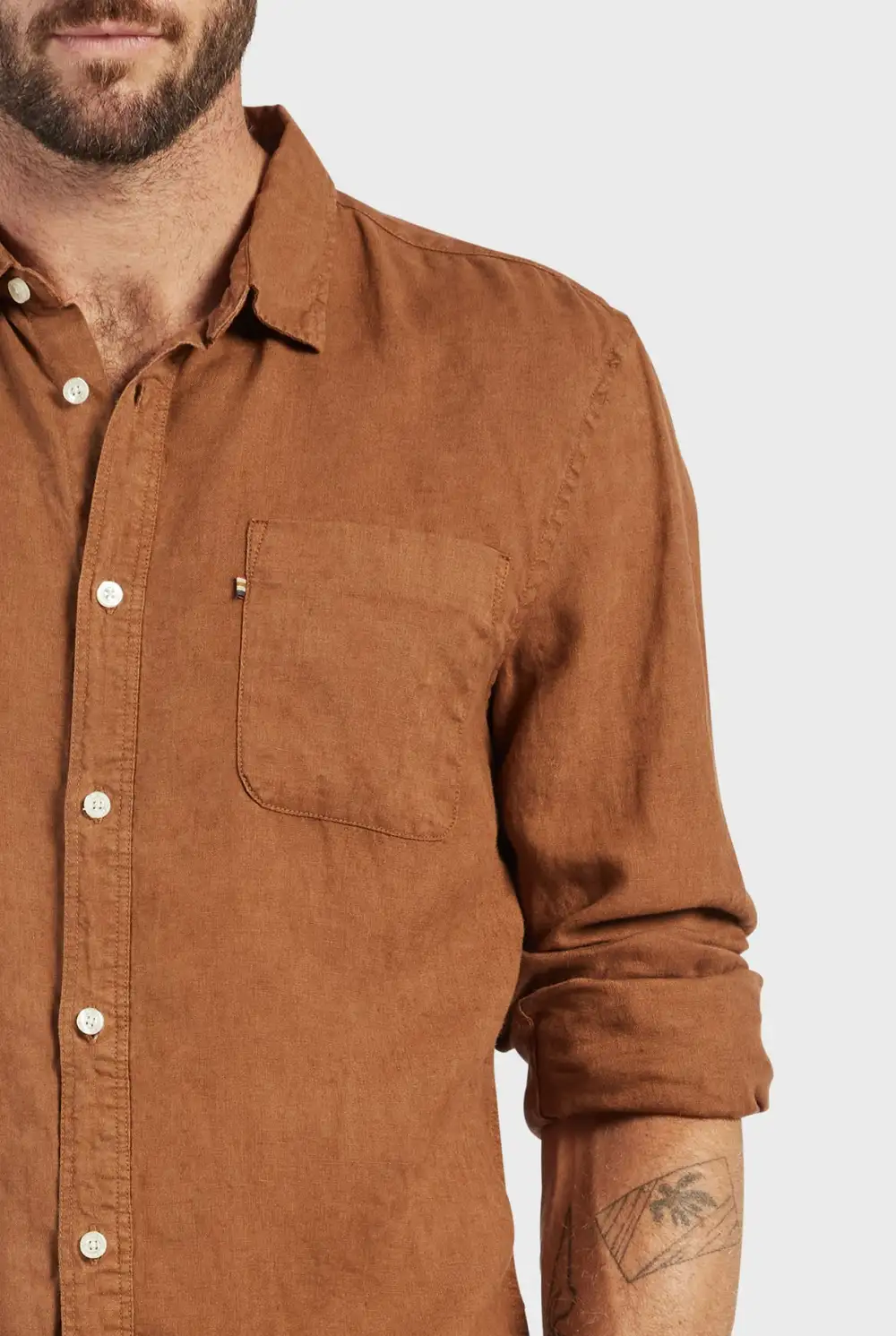 Classic Cotton Casual Long Sleeve Button Up Shirt