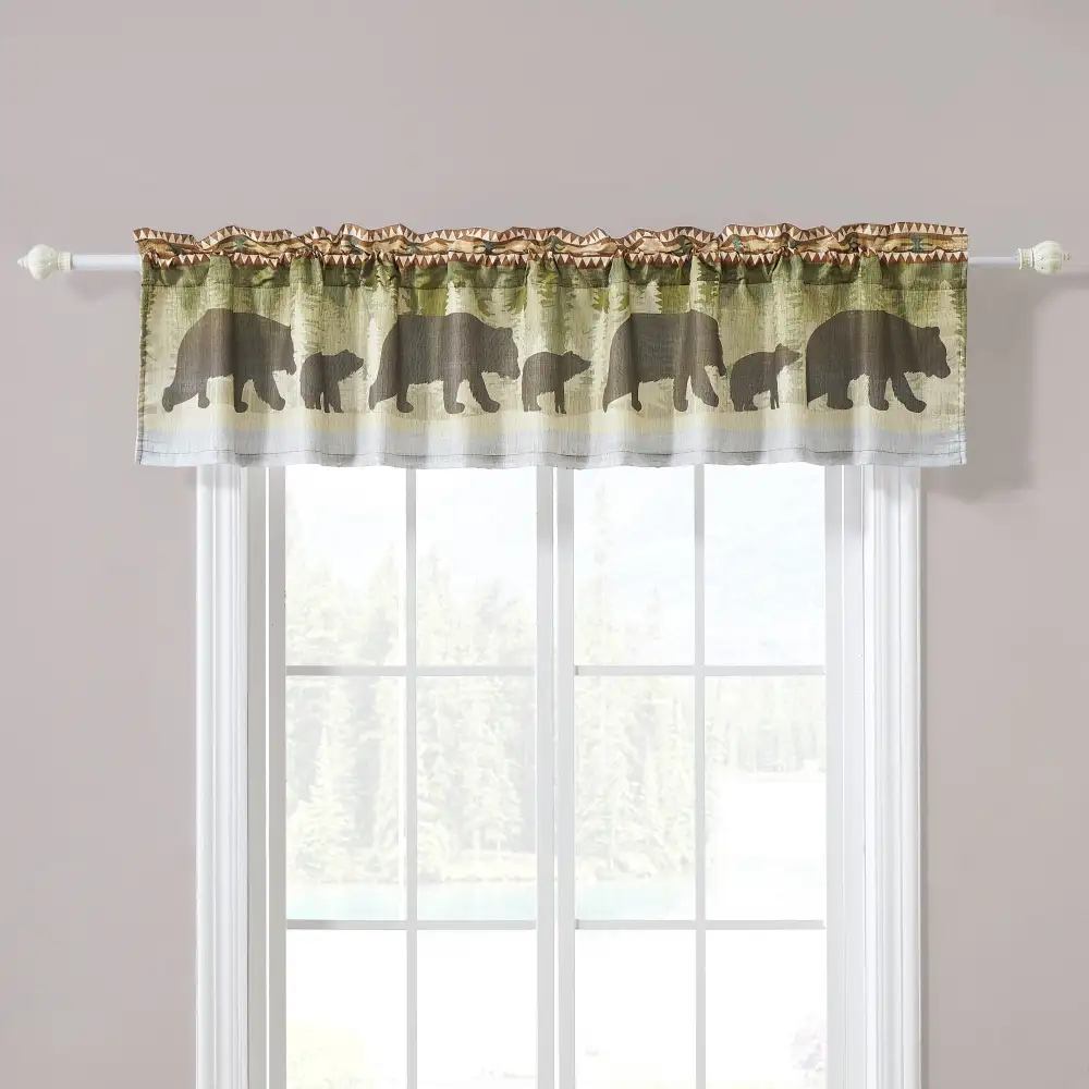 Light Filtering Microfiber Rod-Pocket Valance