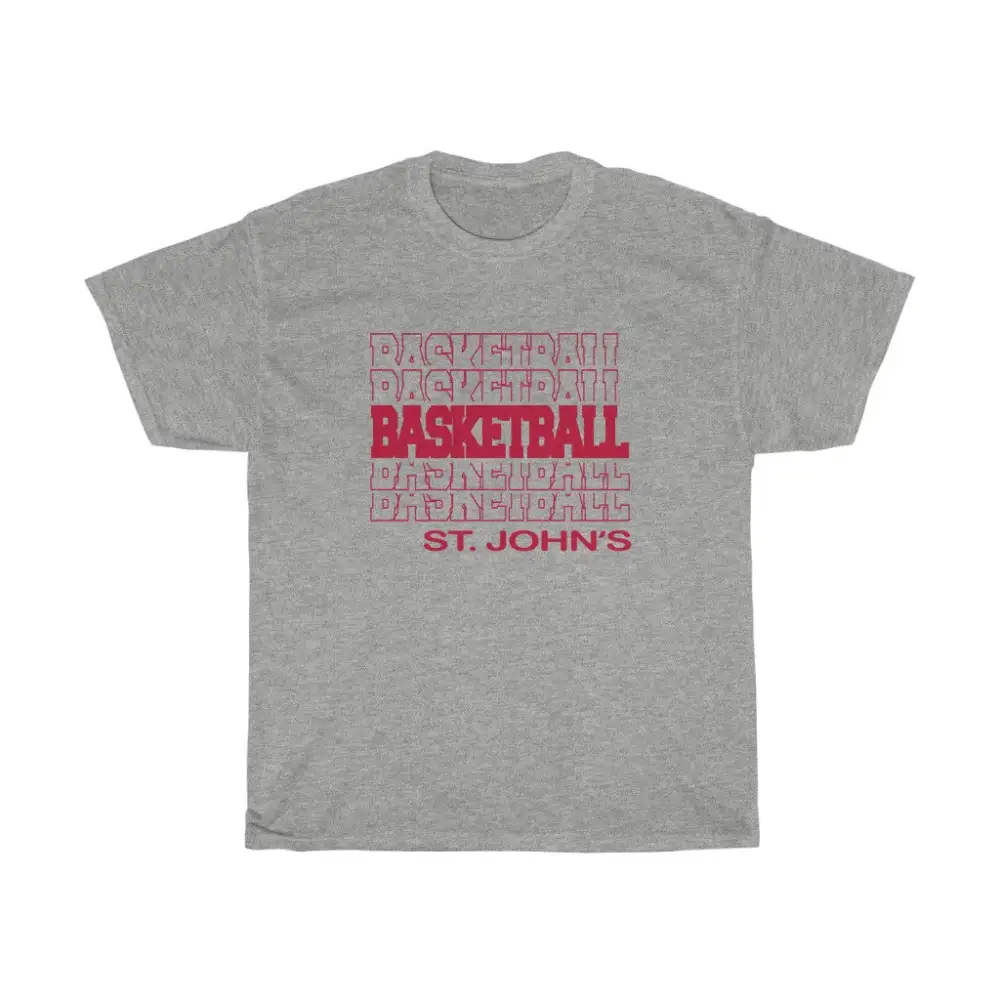 Basketball St Johns in Modern Stacked Lettering