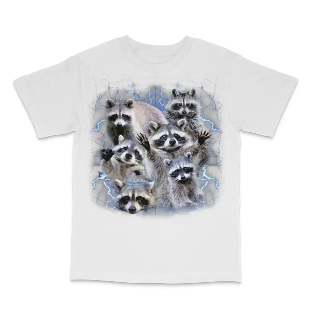 Raccoon Graphic Cotton Tee
