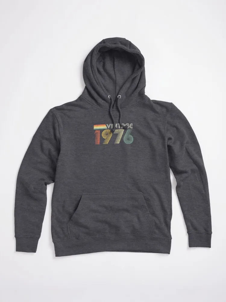 Retro Graphic Print Hoodie