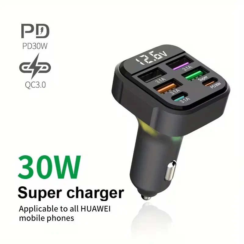 Multi-Port Car Charger