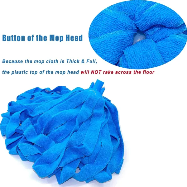 Microfiber Mop Head for Home and Office Cleaning