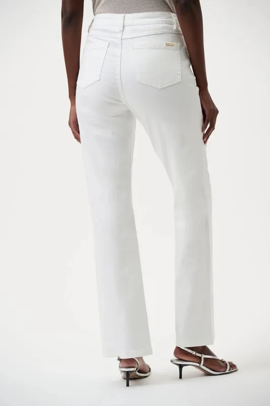 Cotton Denim Bootcut Jeans