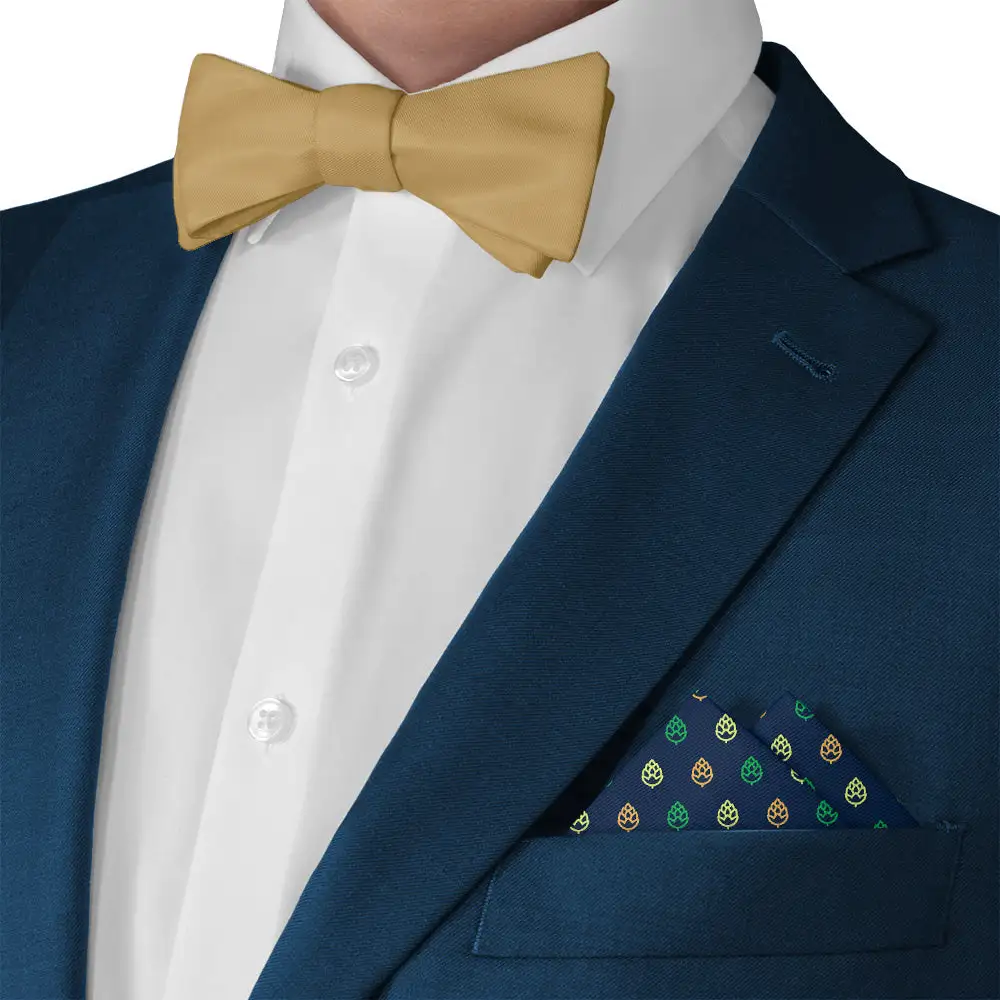 Sophisticated Timeless Novelty Food And Drink Motif Pocket Square
