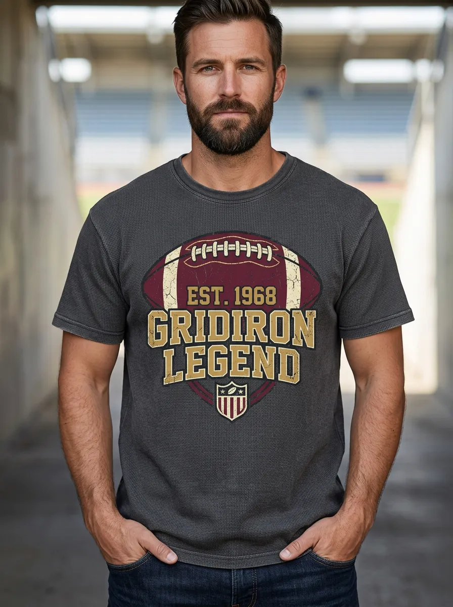 Men's Playbook Gridiron Helmet Graphic T-Shirt