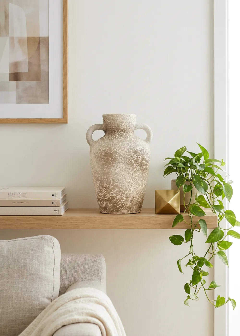 Rustic Terracotta Vase Large