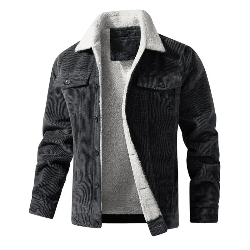 Corduroy Tailored Zip Jacket