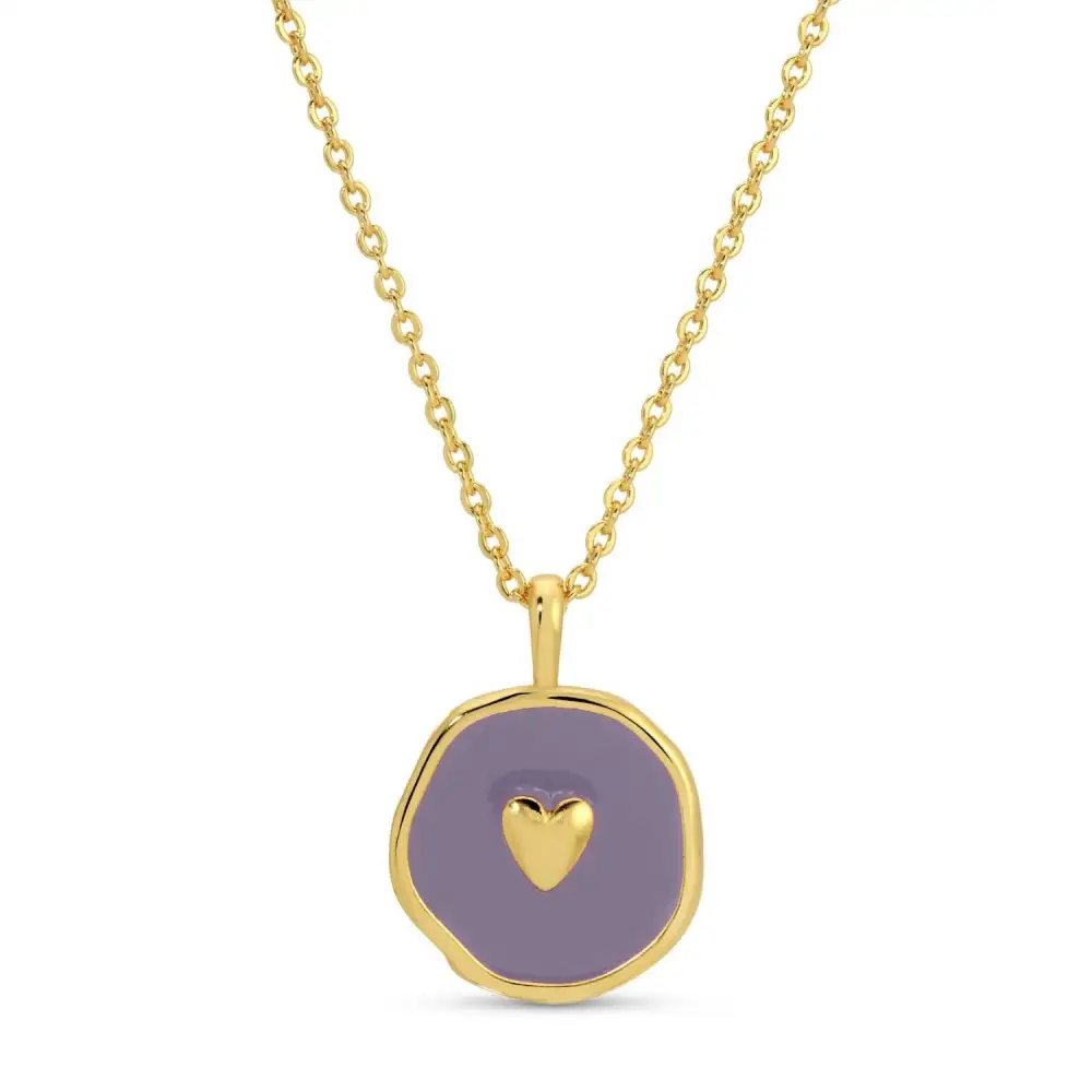 Tiny Heart Charm Necklace
