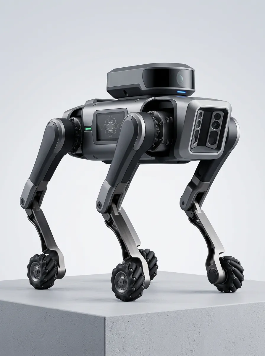 Electronic Robot Dog for Robotics Project Display