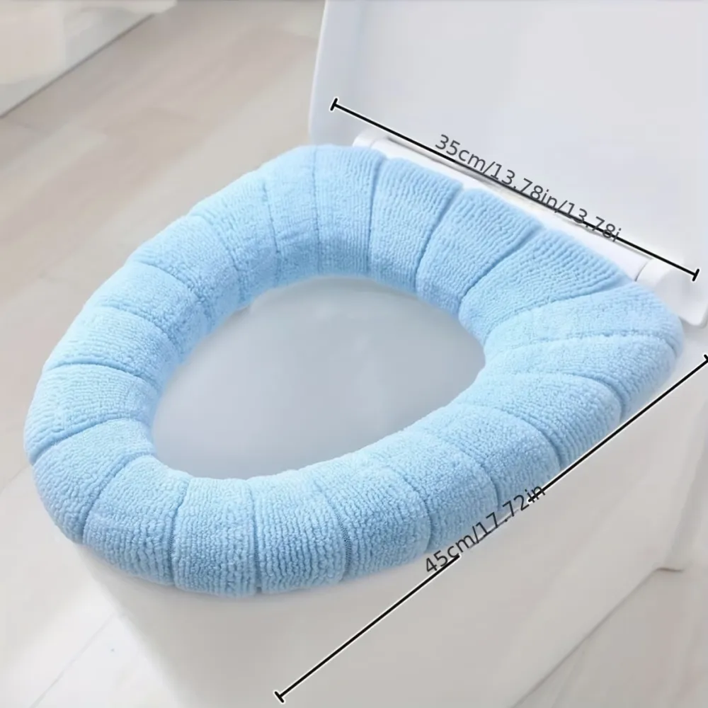 Plush Toilet Seat Cover