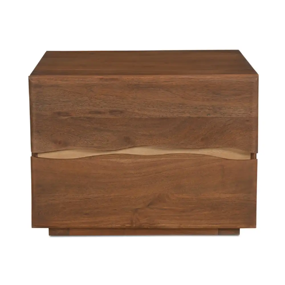 Refined Solid Acacia Drawer Nightstand