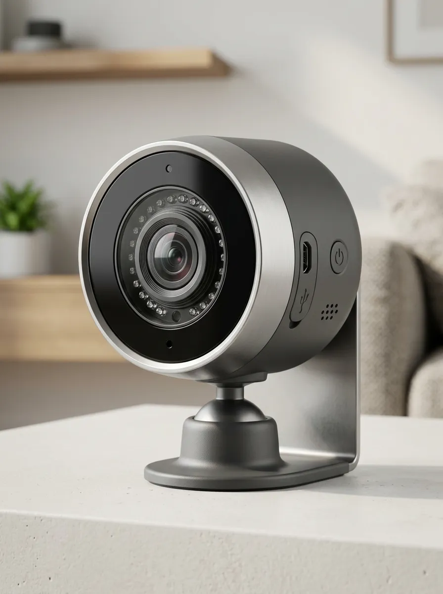 Night Vision Metal Body Mini Security Camera