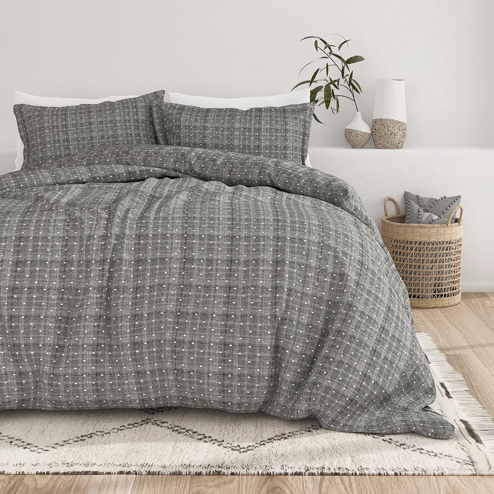 Polkadot Pattern Duvet Cover Set