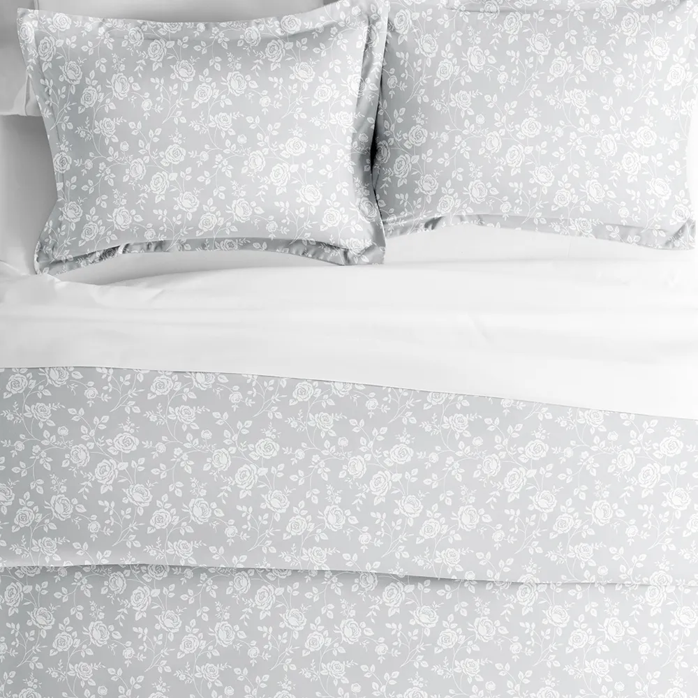Rose Pattern Duvet Cover Set