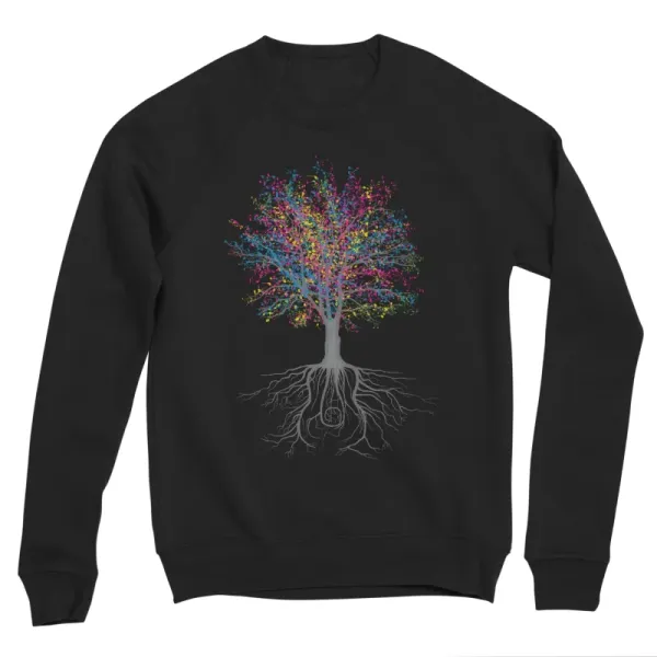 Artistic Colorful Tree Sweatshirt