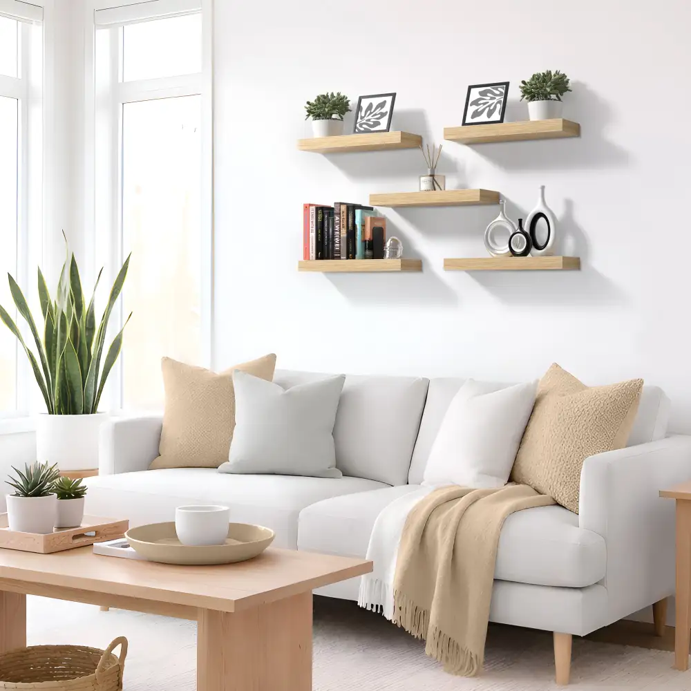 Rustic Floating Shelf