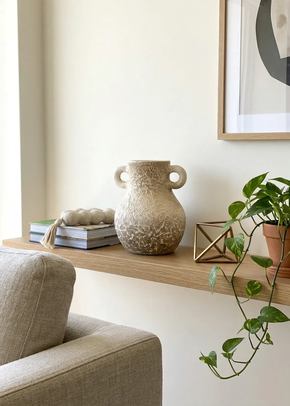 Rustic Terracotta Vase Small