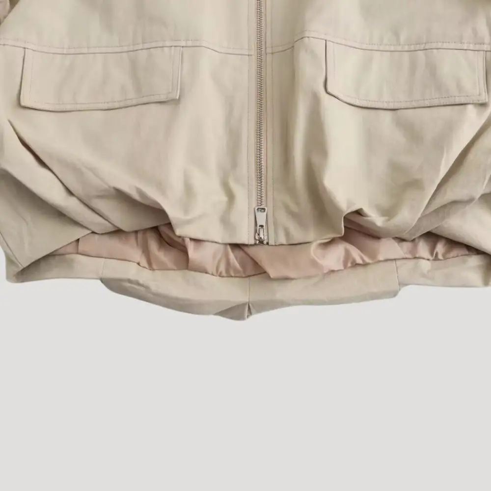 Street Ready Zip Front Bomber Jacket